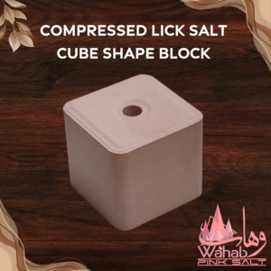 Compressed Animal Lick Salt - Cube Shape Block