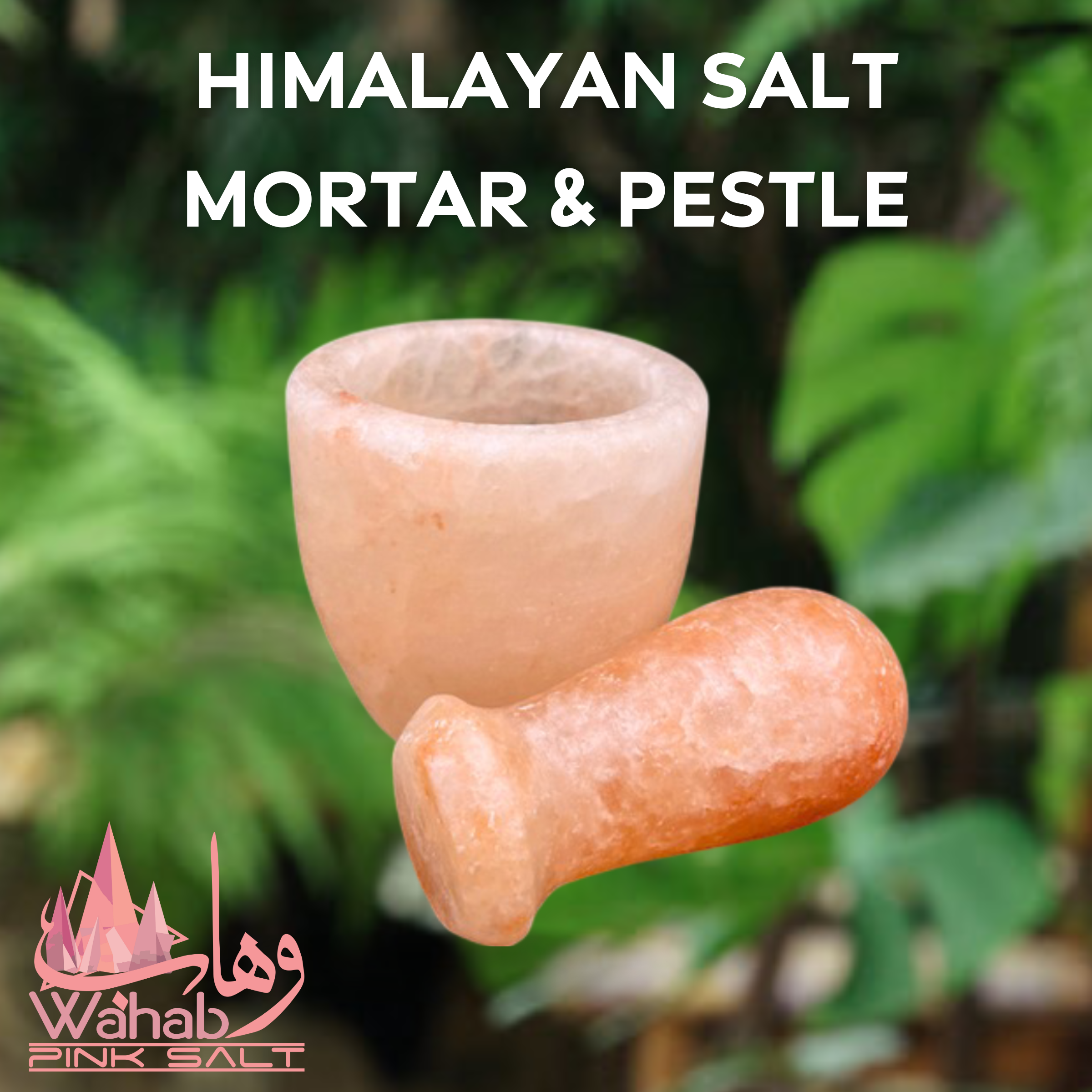 Himalayan Salt Mortal & Pestle