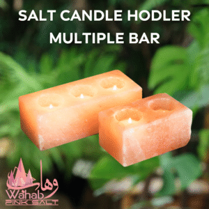 Himalayan Salt Candle Holder - Multiple Bar