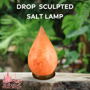 Sculpted Salt Lamp - Drop